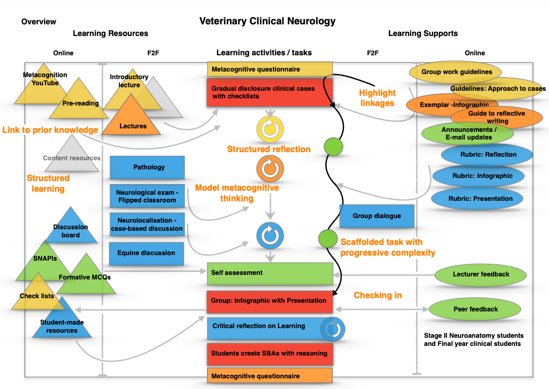 Image showing design sequence for Neurology module